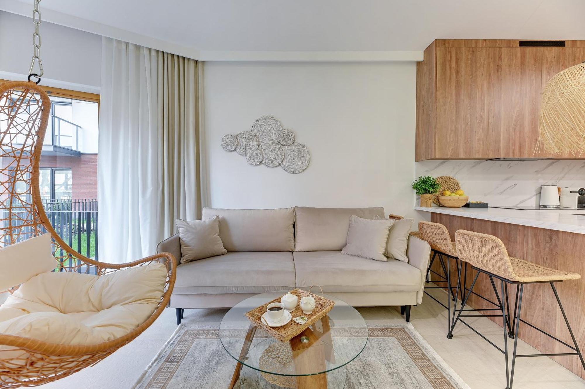 Nadmotlawie Estate - Riverside, Gym & Sauna By Downtown Apartment Danzig