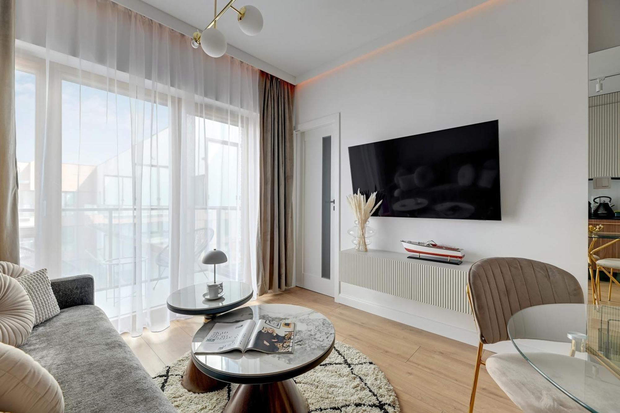 Apartament Nadmotlawie Estate - Riverside, Gym & Sauna By Downtown Gdańsk
